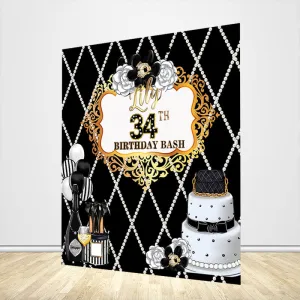 30th Birthday Backdrop for Her