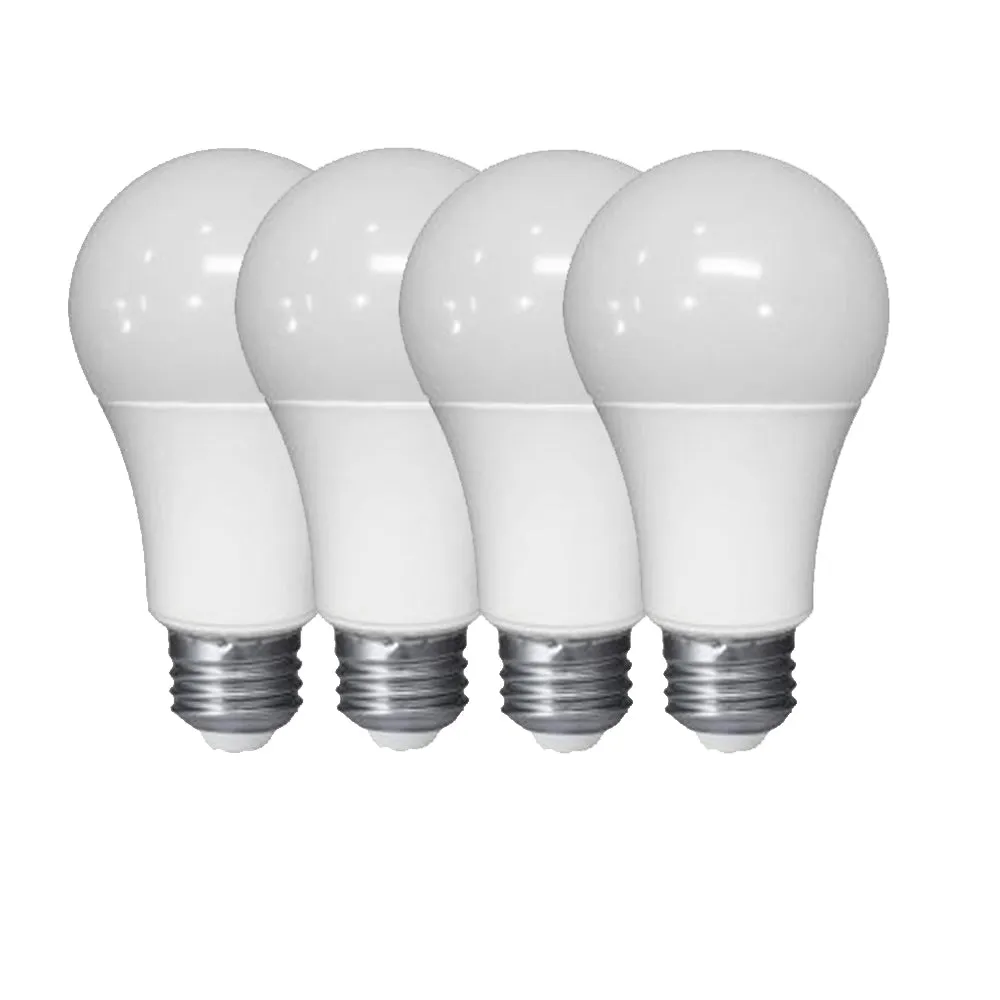 4 x LED Light Bulb Daylight 6400K Brightness 720 Lumens 9W Equivalent to 75W