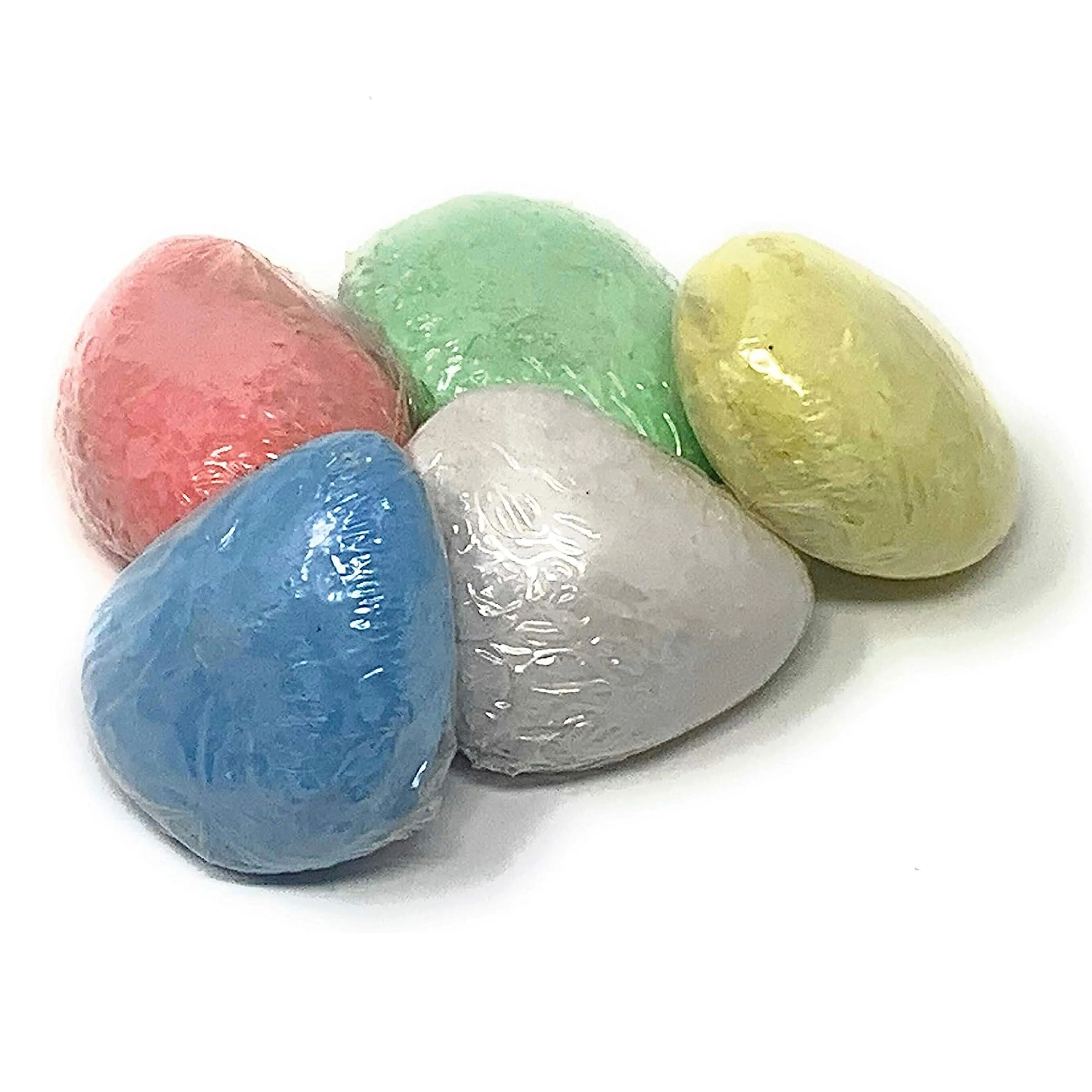 5 Pc Rock Shaped Chalk Pebbles Washable Sidewalk Playground Outdoor Non Toxic