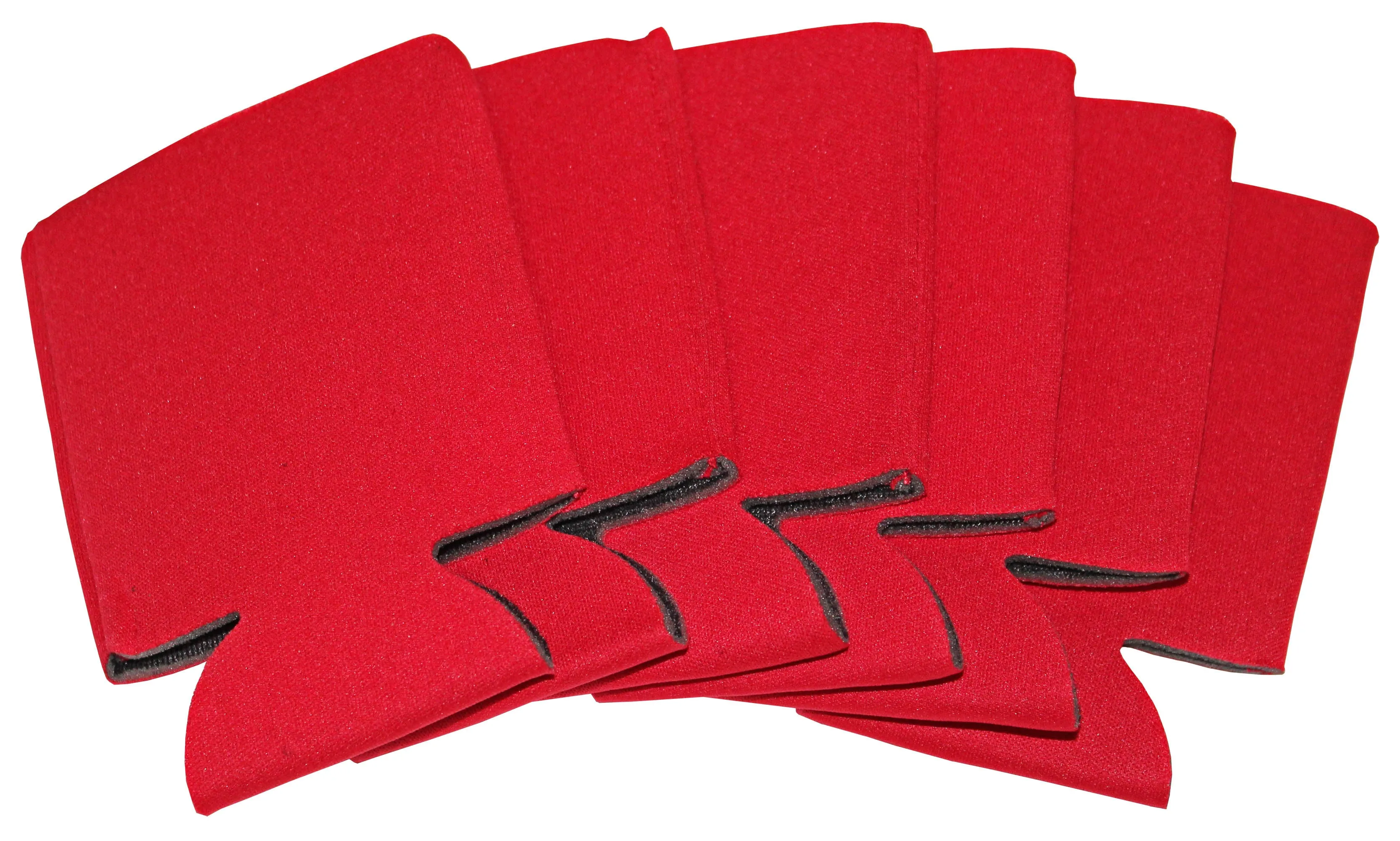 6-Pack Premium Blank Beverage Insulator Can Coolers  Customizable, Durable, and Perfect for Parties, Events, Weddings, Promotions, and Personalized Gifts or Favors.