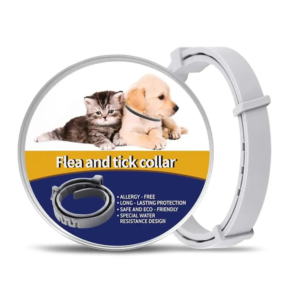 8 Months Protection Safe Waterproof Adjustable Dog Flea Tick Prevention Collar