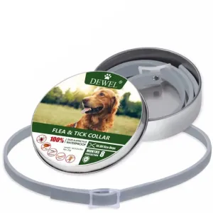 8 Months Protection Waterproof Safe Adjustable Anti Tick Dog Collar