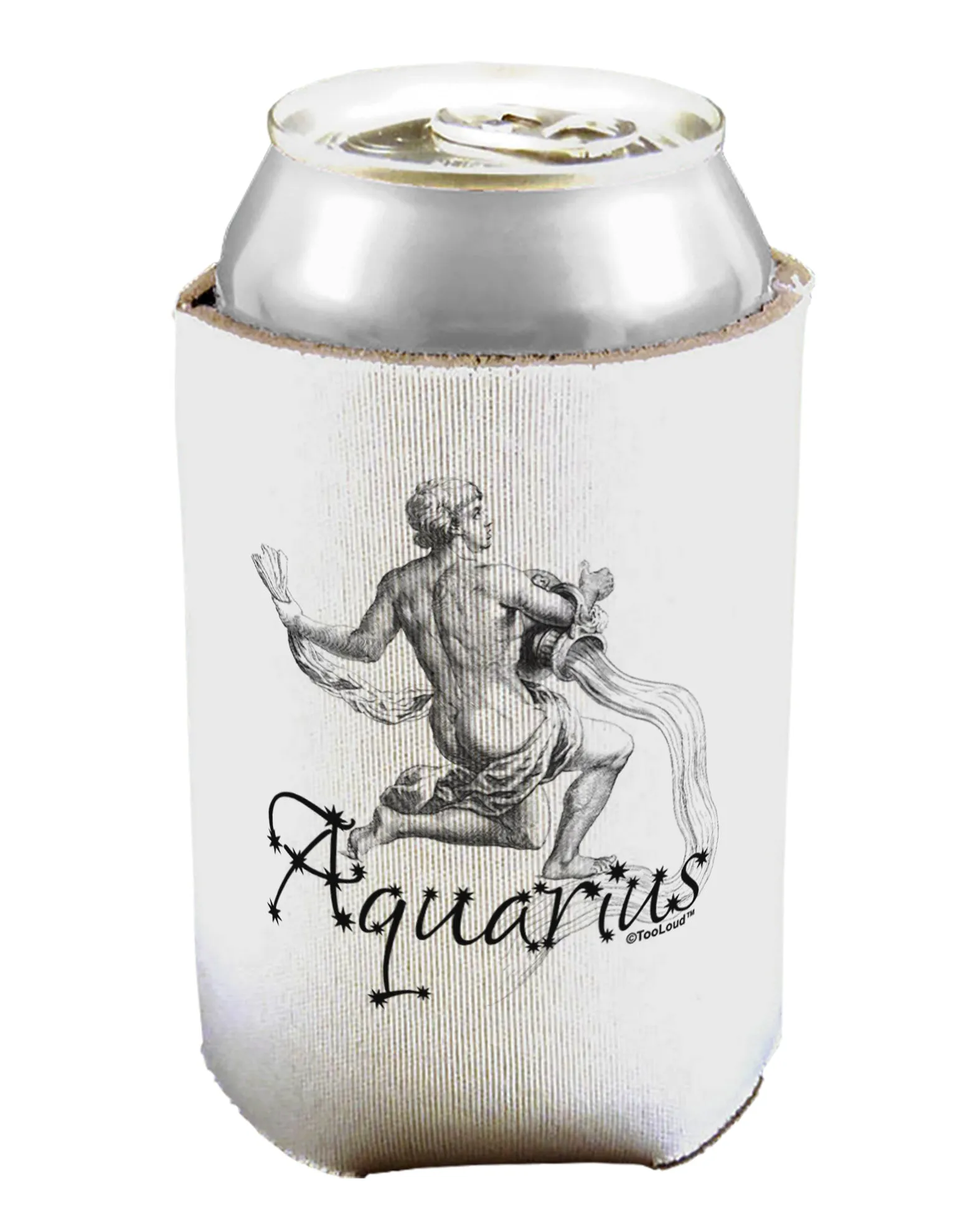 Aquarius Illustration Can / Bottle Insulator Coolers