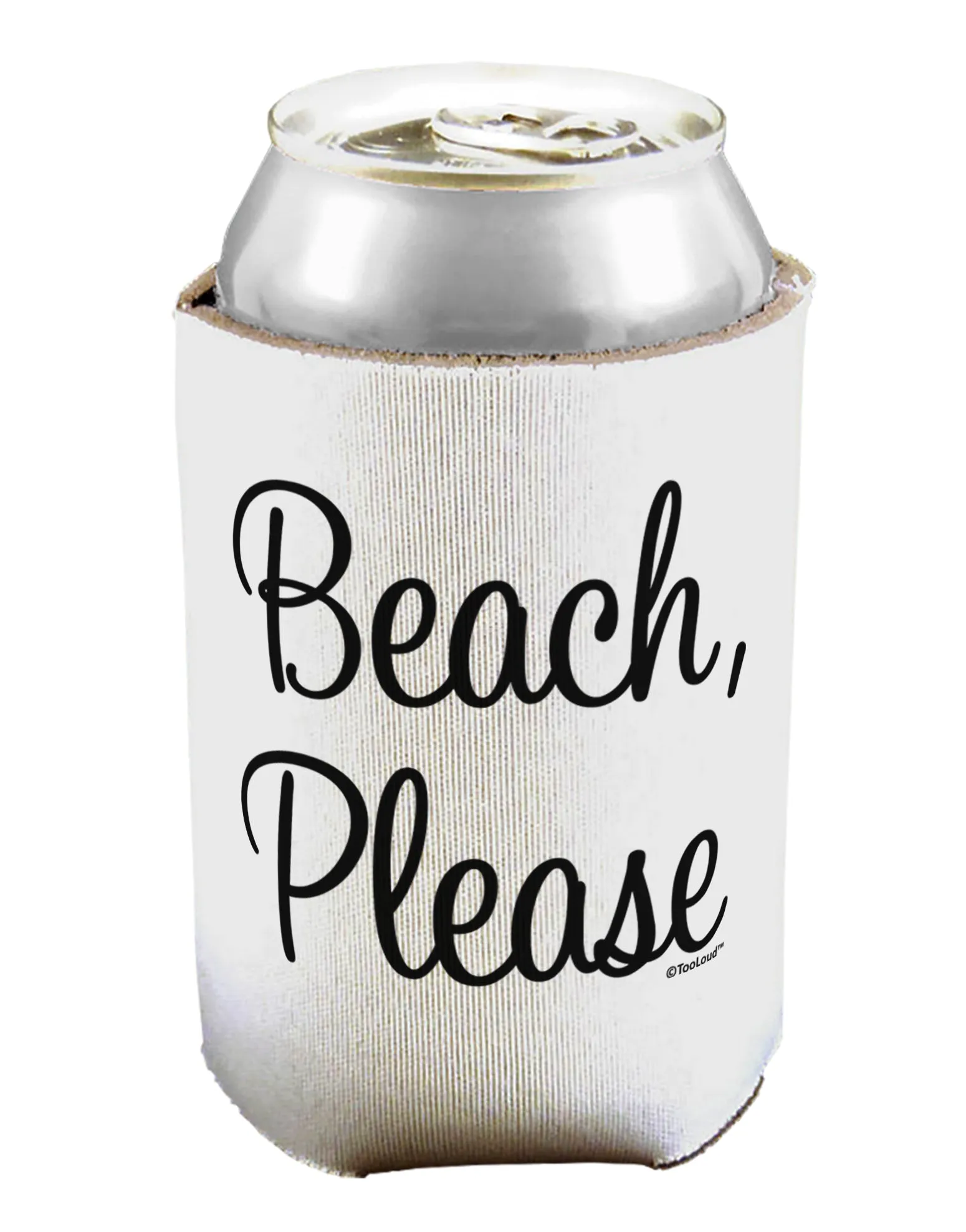 Beach Please Can / Bottle Insulator Coolers