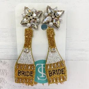 Bride Beaded Earrings by Taylor Shaye