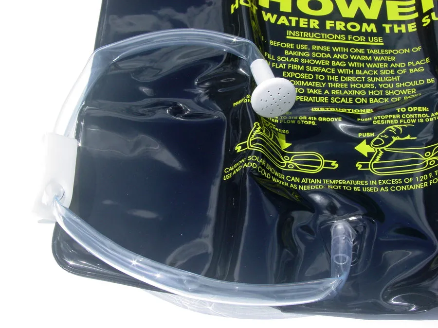Camping Shower Bag 5 Gal/20L Solar Heating Portable Shower Camp Hiking Traveling