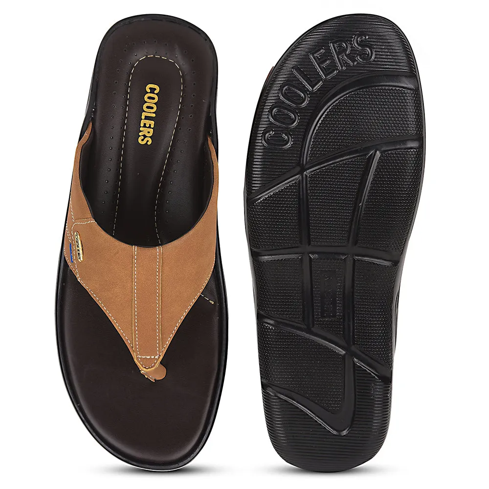 Coolers Camel Casual Slipper For Men COMFORT-3 By Liberty
