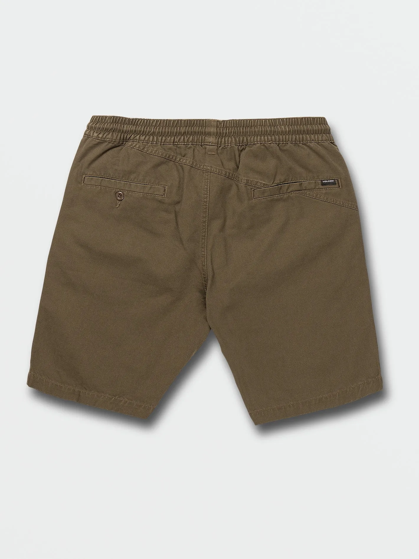 Frickin Mix Elastic Waist Shorts - Tarmac Brown