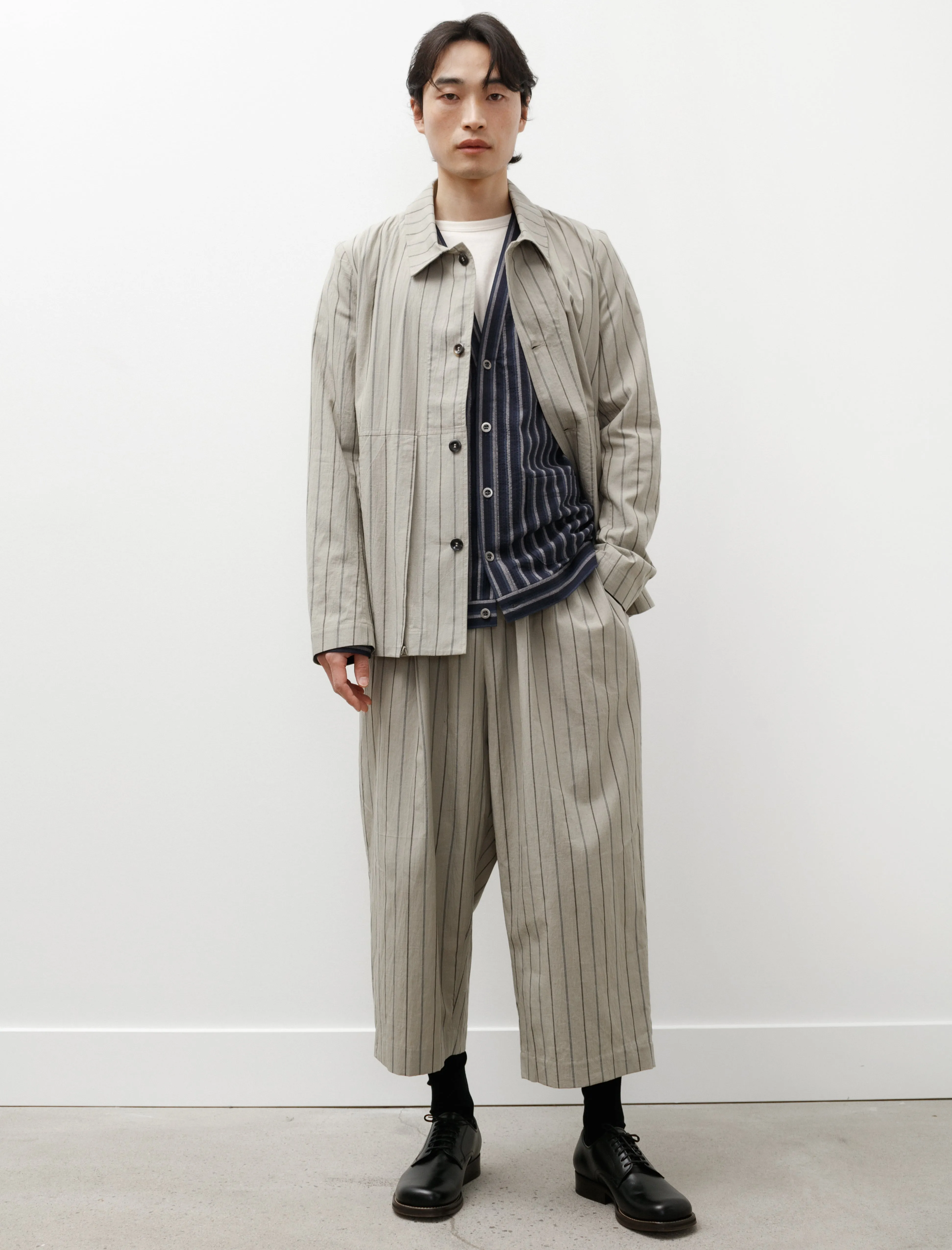 Jacket Striped Chalk