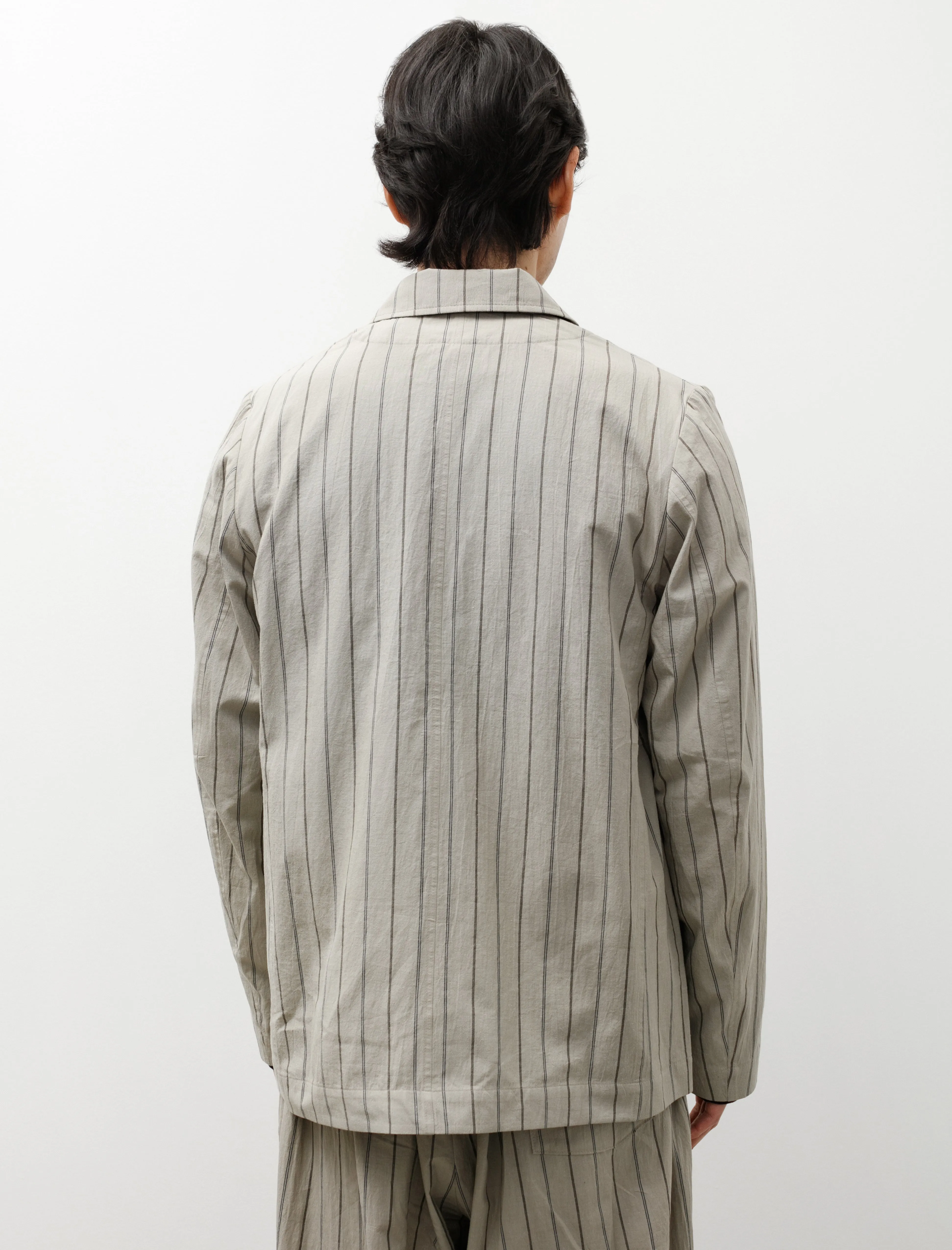Jacket Striped Chalk