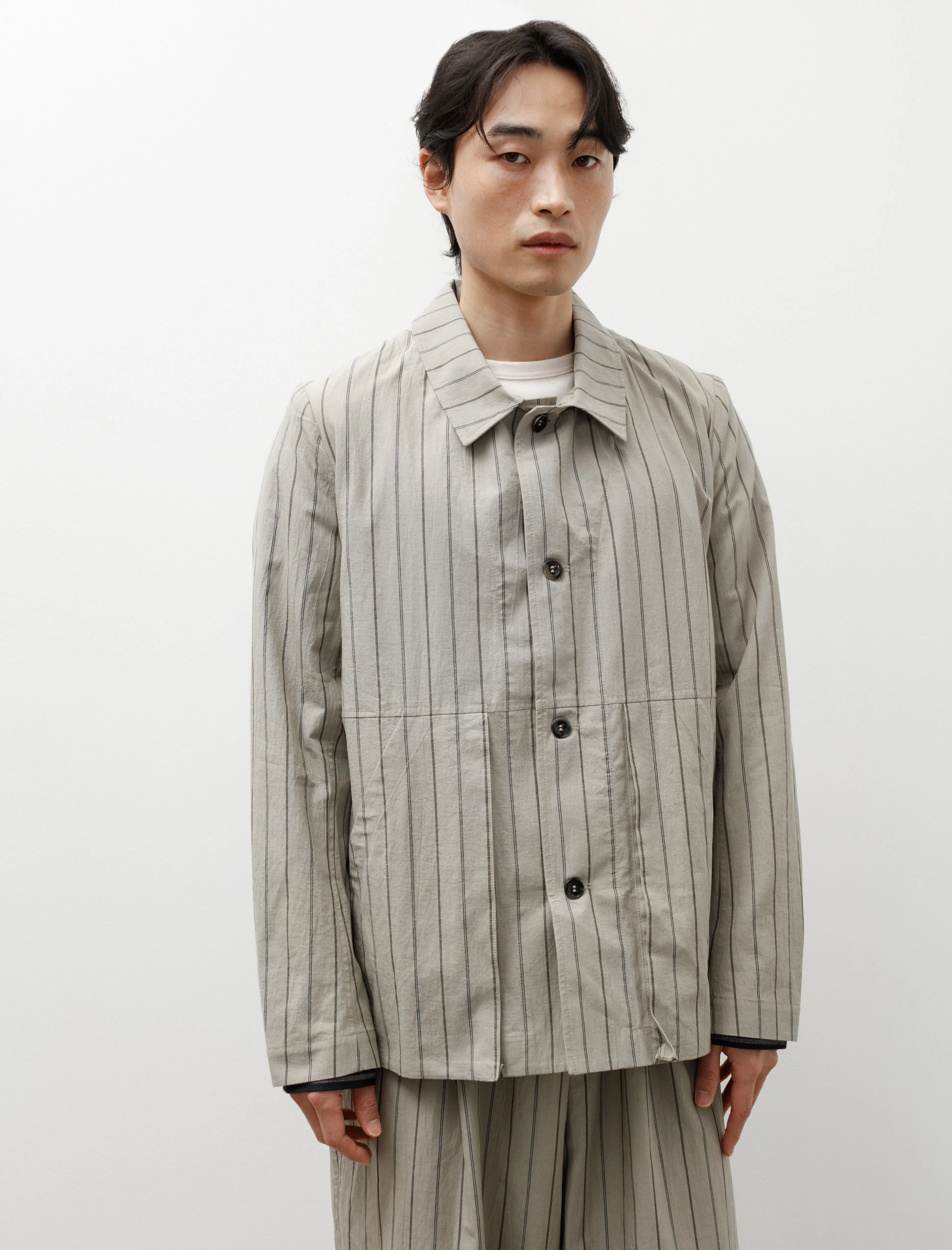 Jacket Striped Chalk
