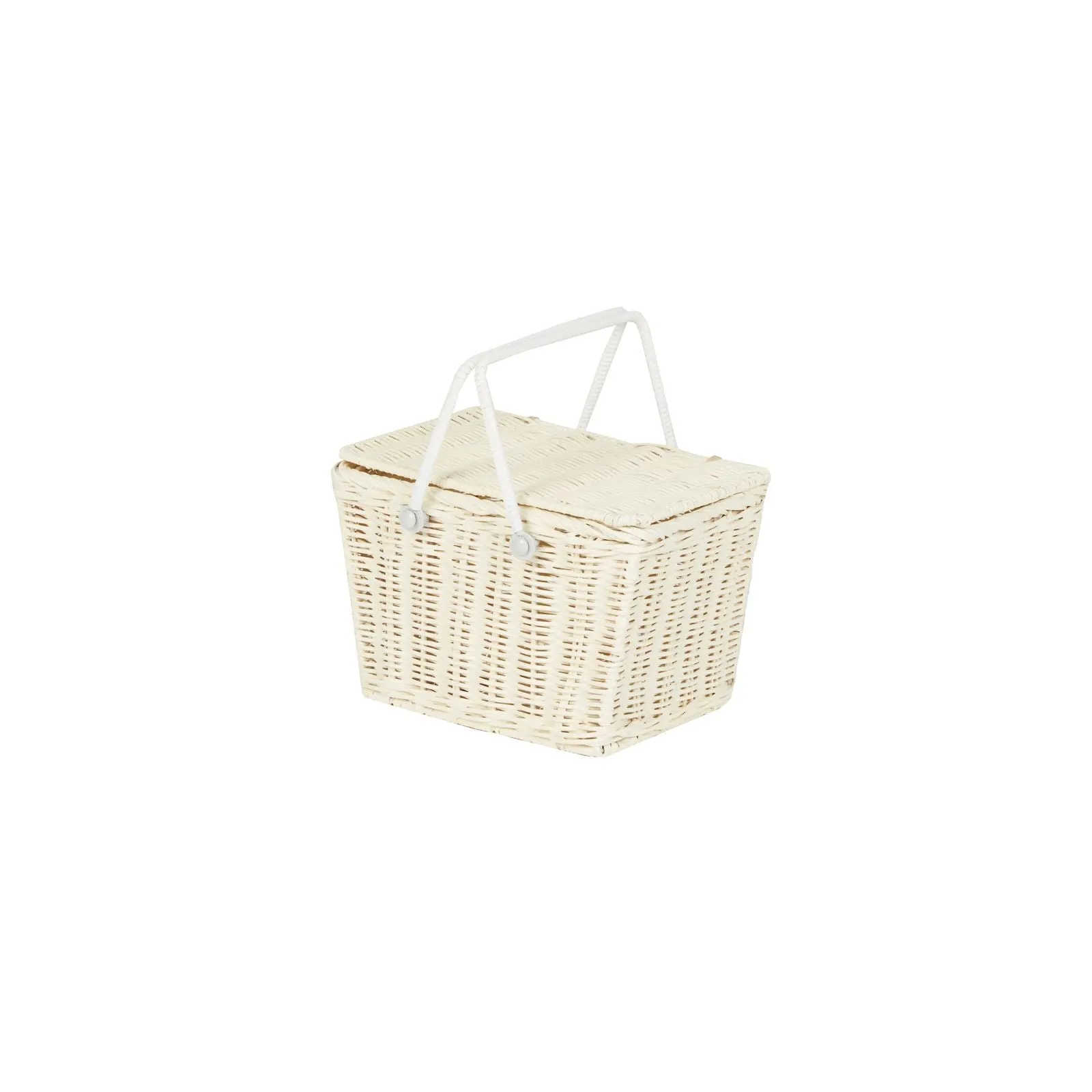 Piki Rattan Basket | Chalk