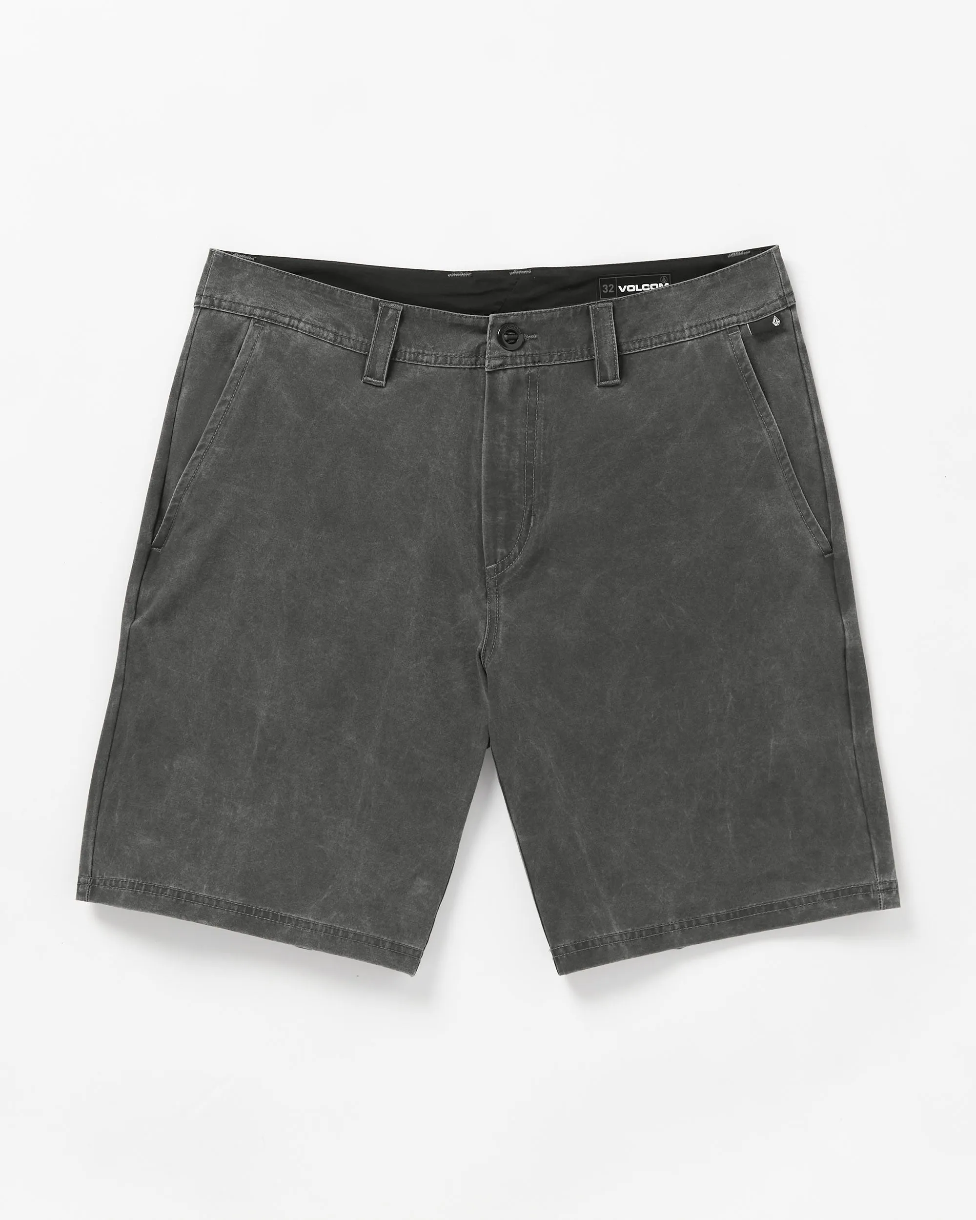 Stone Faded Hybrid Shorts - Stealth