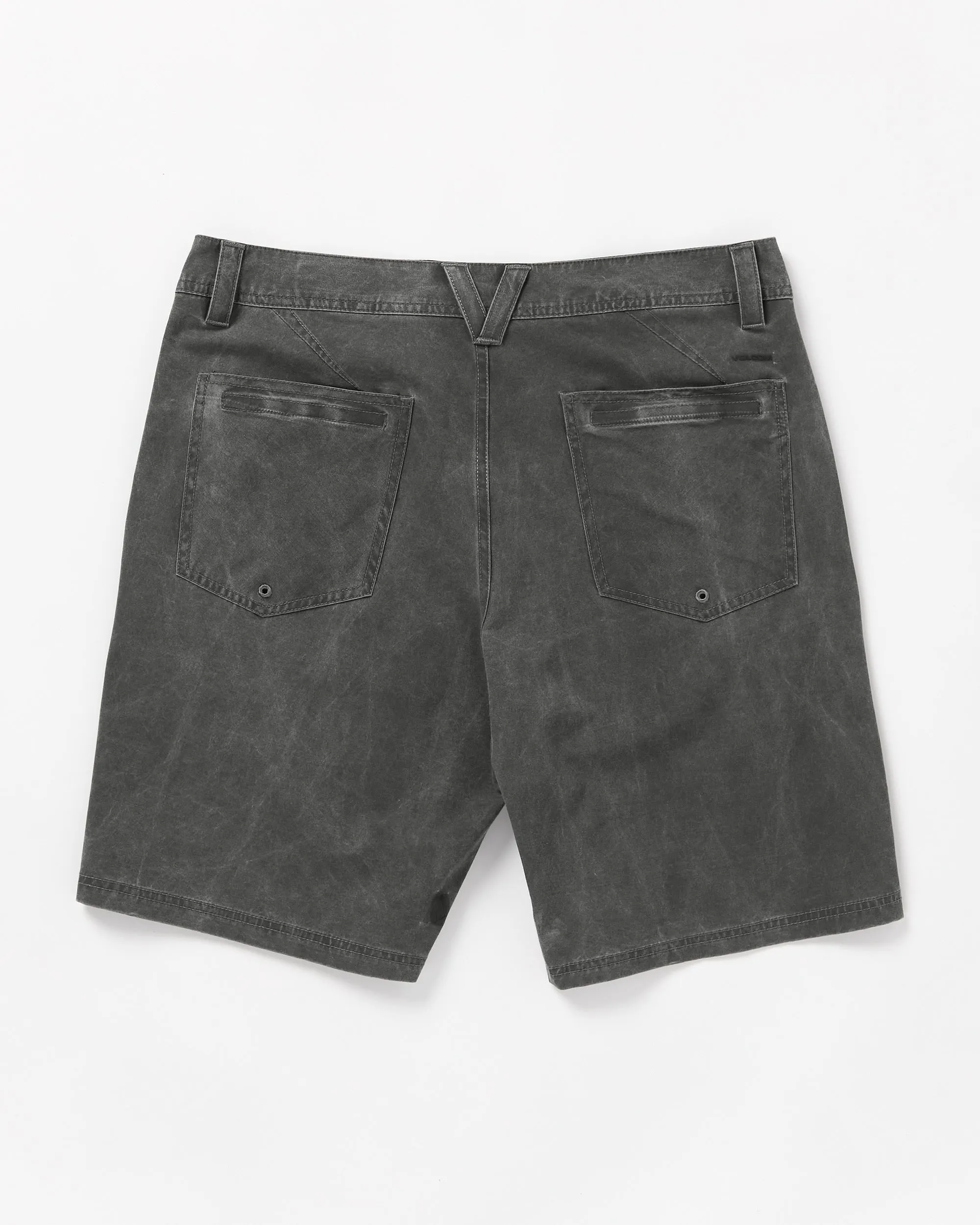 Stone Faded Hybrid Shorts - Stealth