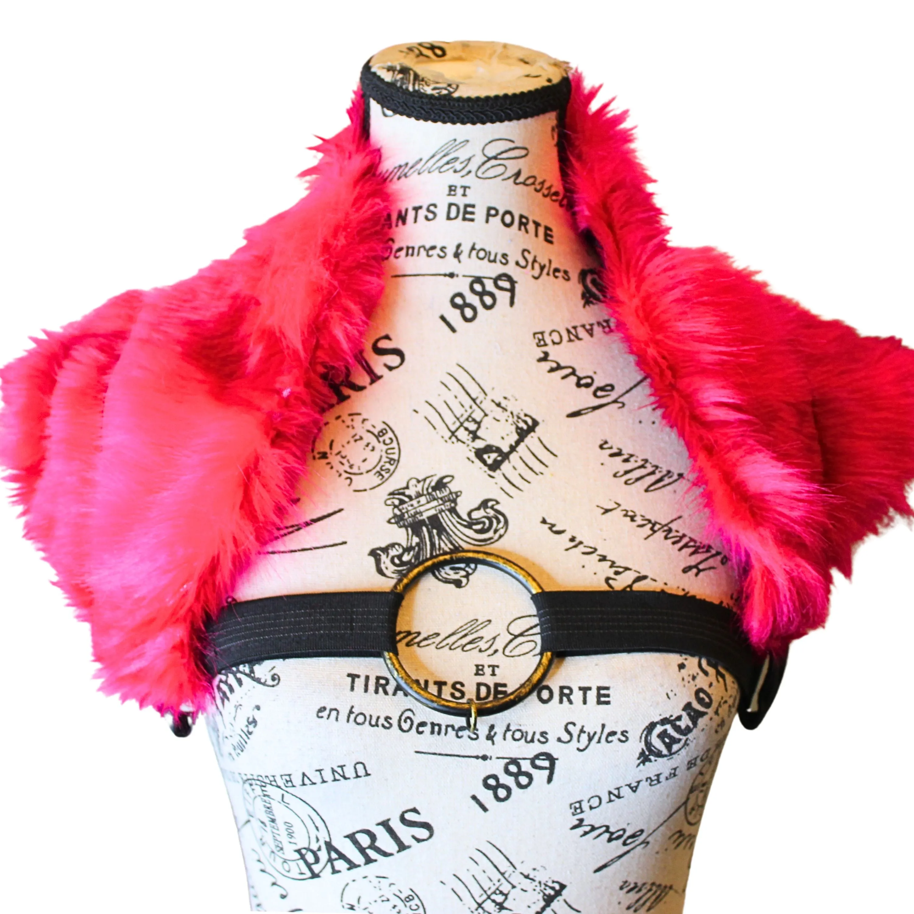 The VM Faux Fur Harness