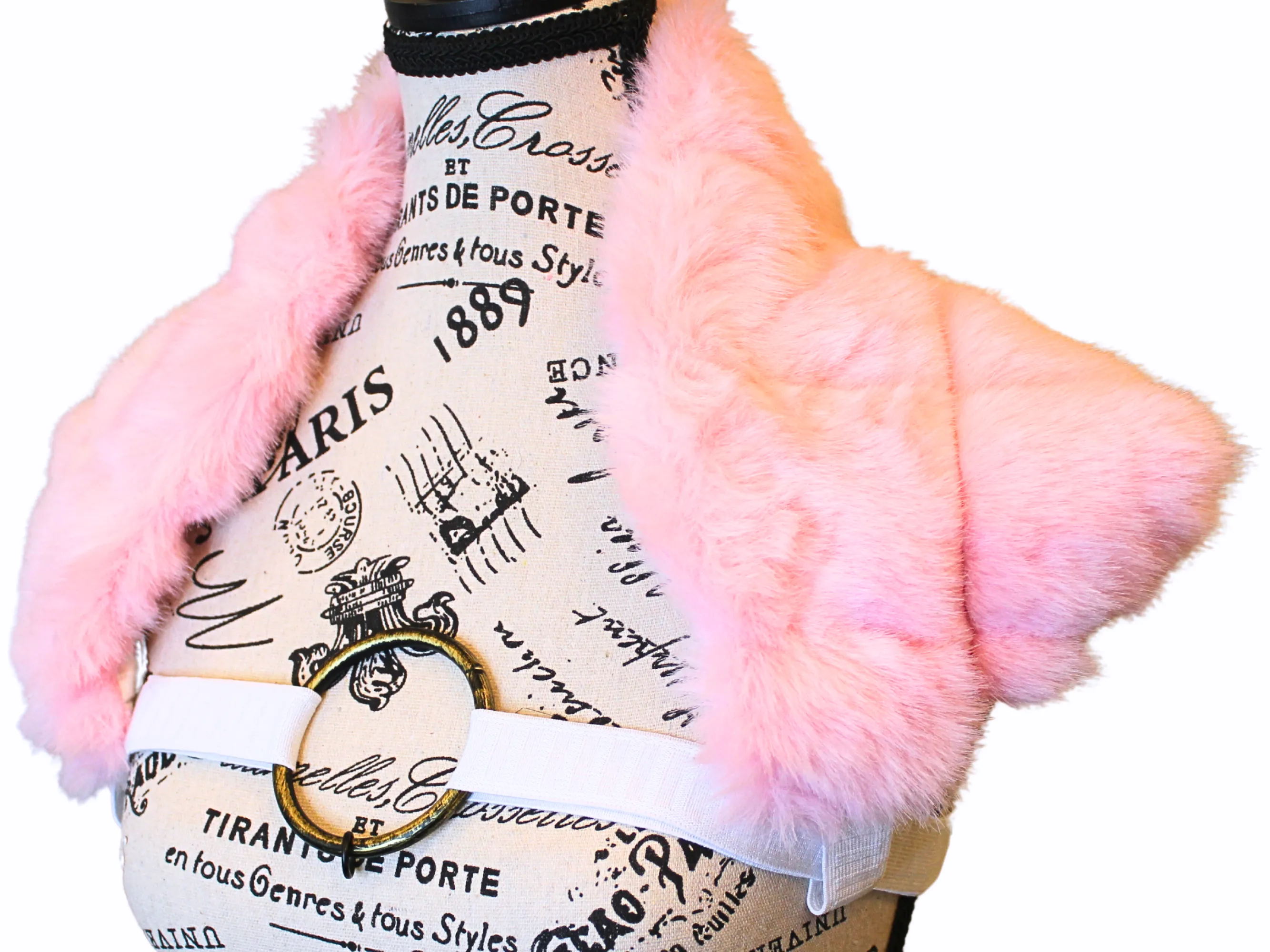The VM Faux Fur Harness