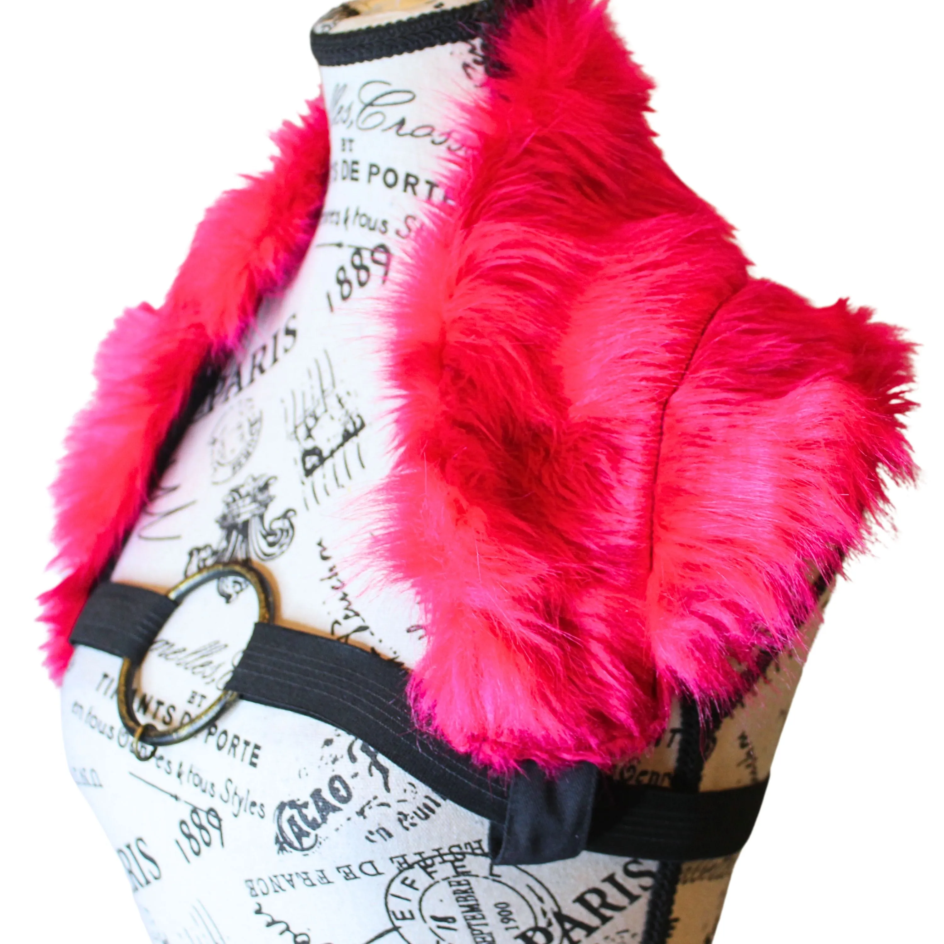 The VM Faux Fur Harness