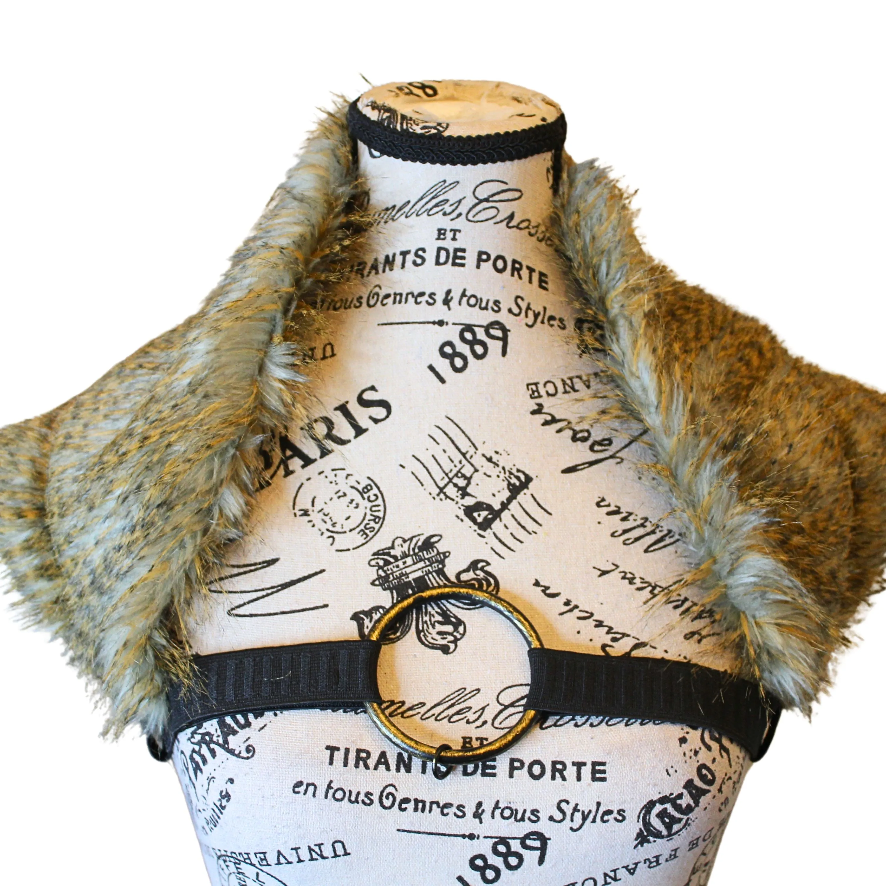 The VM Faux Fur Harness